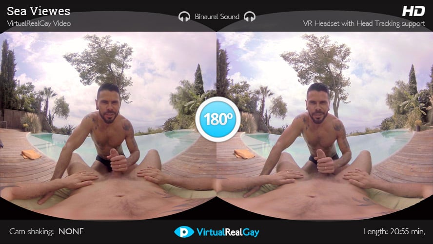 Hi Gay VR Porn fans! Antonio Miracle and Mario Domenech are a match made in heaven. They're spending the weekend in Antonio's Sitges mansion thinking in go to the beach when it starts raining.